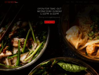 rainbowrestaurant.com screenshot
