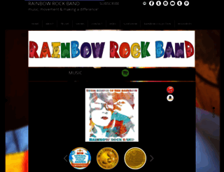rainbowrockband.com screenshot