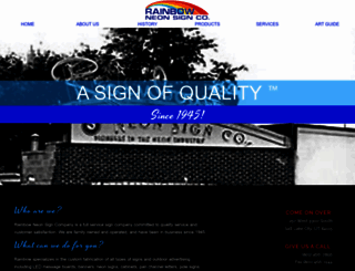 rainbowsign.com screenshot