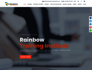 rainbowtraininginstitute.com screenshot