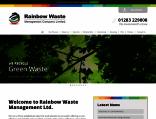 rainbowwaste.co.uk screenshot
