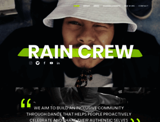 raincrewuk.com screenshot