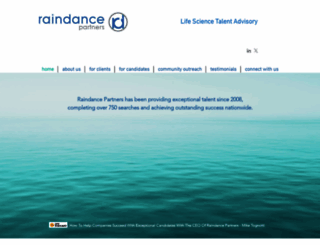 raindancepartners.com screenshot