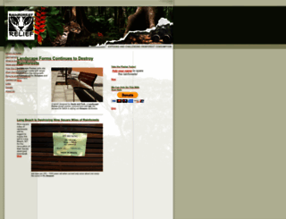 rainforestrelief.org screenshot