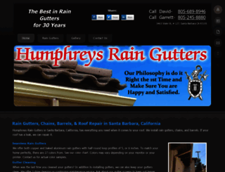 raingutterssantabarbara.com screenshot