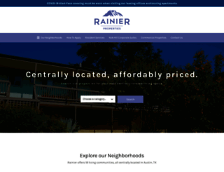 rainieratx.com screenshot