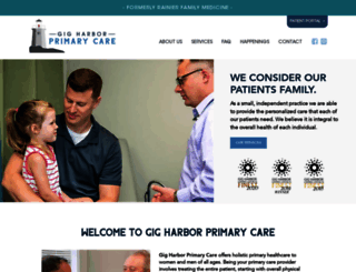 rainierfamilymedicine.com screenshot