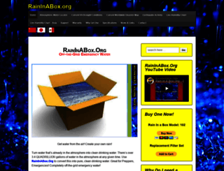 raininabox.org screenshot
