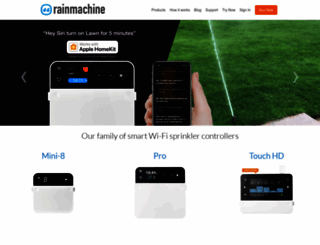 rainmachine.com screenshot