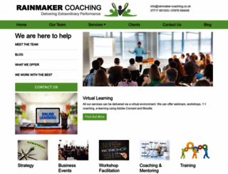 rainmaker-coaching.co.uk screenshot