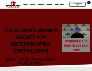 rainmakerinternetmarketing.com screenshot