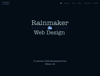 rainmakerwebdesign.com screenshot