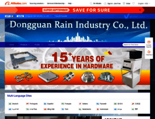 rainmetal.en.alibaba.com screenshot