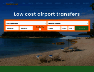 raintransfers.com screenshot