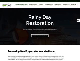 rainydayservices.com screenshot