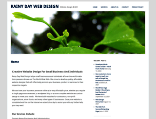 rainydaywebdesign.com screenshot