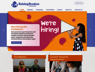 raising-readers.org screenshot