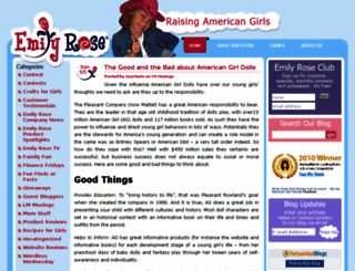 raisingamericangirls.com screenshot