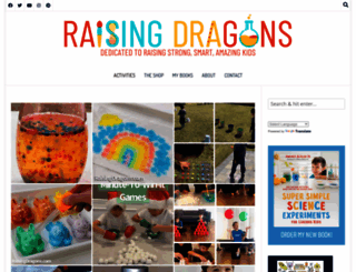 raisingdragons.com screenshot