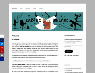 raisingireland.com screenshot