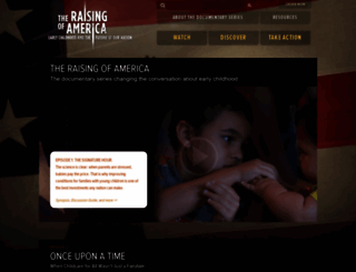 raisingofamerica.org screenshot