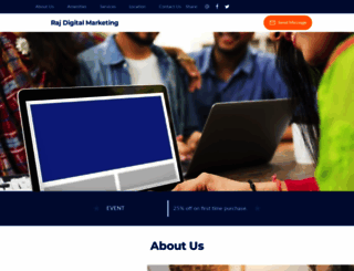 raj-digital-marketing.ueniweb.com screenshot