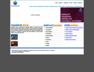 rajadhanigroup.com screenshot