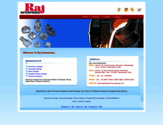 rajaluminiumcastings.com screenshot
