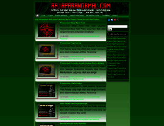 rajaparanormal.com screenshot