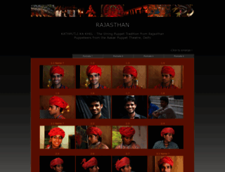 rajasthan.puppetry.org.in screenshot