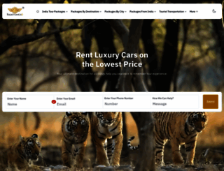 rajasthancab.com screenshot