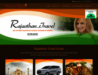 rajasthancartours.com screenshot