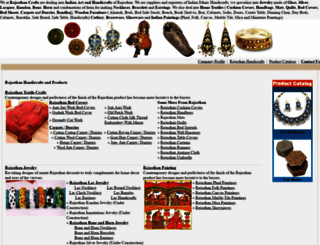 rajasthancrafts.com screenshot