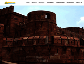 rajasthanholidayspackages.com screenshot