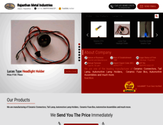 rajasthanmetalindustries.com screenshot
