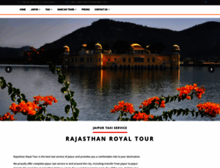 rajasthanroyaltour.com screenshot