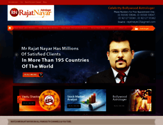 rajatnayarastrologer.com screenshot