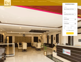rajboutiquehotels.com screenshot