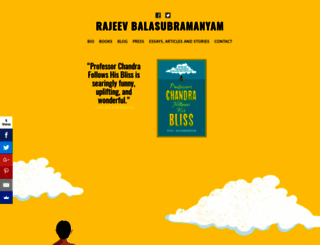rajeevbalasubramanyam.com screenshot