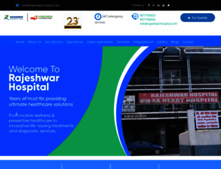 rajeshwarhospital.com screenshot