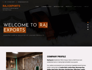 rajexports.biz screenshot