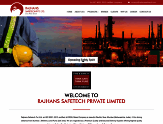 rajhanssafetech.com screenshot