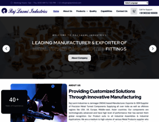 rajlaxmiind.com screenshot