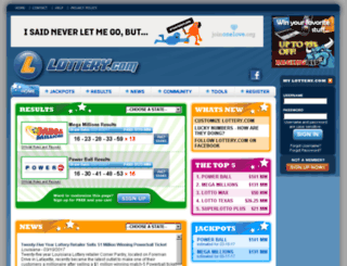 rajshree.lottery.com screenshot