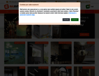 rajsvitidel.cz screenshot