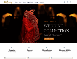 rajvesh.com screenshot