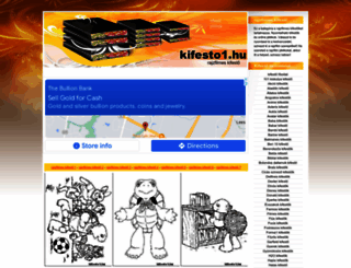 rajzfilmes-kifestok.kifesto1.hu screenshot