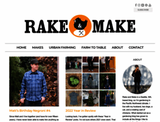 rakeandmake.com screenshot