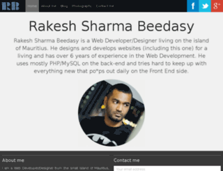 rakesh-beedasy.com screenshot