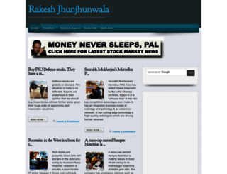 rakesh-jhunjhunwala.in screenshot